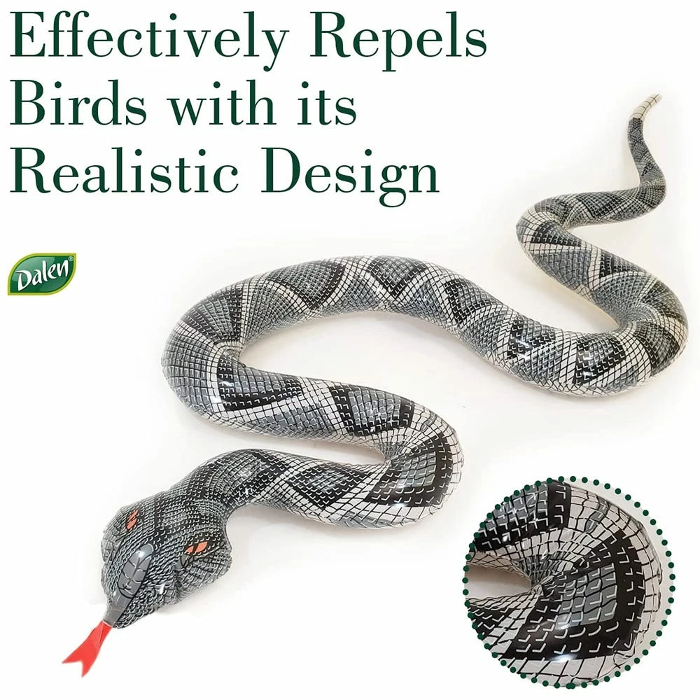 Cheapest π Dalen Natural Enemy 6' Inflatable Snake Scarecrow - NE-SR - Animal Repellants π₯ 2 Cheapest π Dalen Natural Enemy 6' Inflatable Snake Scarecrow - NE-SR - Animal Repellants π₯ - Image 2