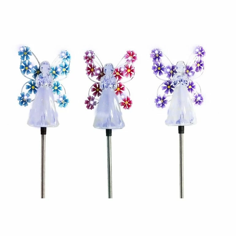 Hot Sale ⭐ RK Brand Alpine Solar Hydrangea Angel LED Stakes - QLP1252ABB - Lighting, Torches & Firepits ✨ 1 Hot Sale ⭐ RK Brand Alpine Solar Hydrangea Angel LED Stakes - QLP1252ABB - Lighting, Torches & Firepits ✨