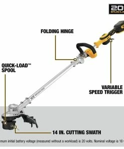 Cheapest π DeWalt 20V MAX* 14" Folding String Trimmer, Tool Only - DCST922B - String Trimmers π 11 Cheapest π DeWalt 20V MAX* 14" Folding String Trimmer, Tool Only - DCST922B - String Trimmers π -Cheap Lawn Store 59bcc52077898e56ed9be8ba8bf47c1e881703fa 2626008 5