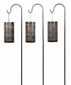 Buy π Alpine Solar Bronze Laser Cut Lantern - SLL2122A - Garden Accessories π