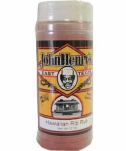 Coupon 🎁 John Henry's Hawaiian Rib BBQ Rub Seasoning, 11.5oz - HAWAIIAN RIB - Flavorers & Seasonings 👍