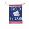 Coupon 👏 Evergreen Proud Veteran Garden Applique Flag - 169049 - Garden Flags 🧨
