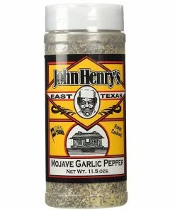 Wholesale β John Henry's Mojave Garlic Pepper BBQ Rub 11.5oz - MOJAVE GARLIC - Flavorers & Seasonings β
