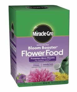 Best deal 💯 Miracle-Gro Water Soluble Bloom Booster Flower Food, 1 lb. - 1360011 - Fertilizers & Plant Food ✨