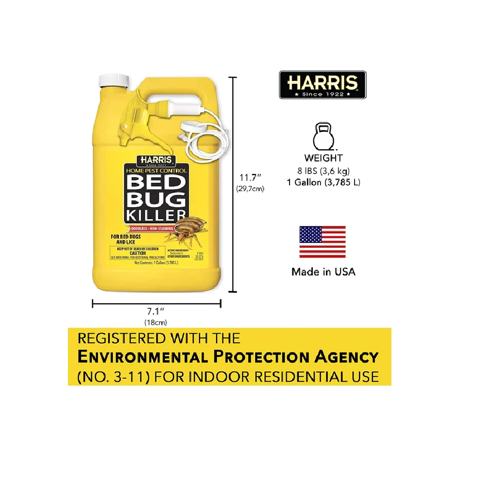 Outlet β€οΈ PF Harris Bed Bug Killer, 128oz - HBB-128 - Bug Candles & Zappers π 6 Outlet β€οΈ PF Harris Bed Bug Killer, 128oz - HBB-128 - Bug Candles & Zappers π - Image 6