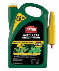 New 🛒 Ortho WeedClear Weed Killer for Lawns with Trigger Sprayer, 1 Gallon - 0204410 - Herbicides ✨