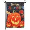 Cheap 😍 Evergreen Haunted 🎃 Halloween Garden Suede Flag - 14S9270 - Garden Flags 🛒
