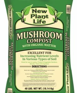 Coupon 🤩 NPL New Plant Life Mushroom Compost, 40lb - 052 - Fertilizers & Plant Food 🎉