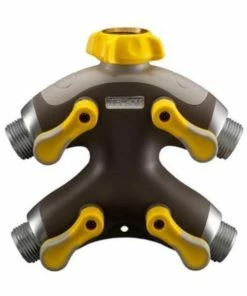 Brand new 🛒 Fiskars Gilmour High Flow 4-Way Shut-Off Valve - 853164-1001 - Nozzles & Accessories 🤩