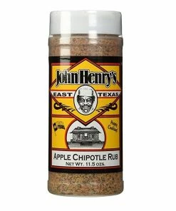 Cheap 😉 John Henry's Apple Chipotle Rub, 11.5oz - CHIPOTLE RUB - Flavorers & Seasonings 💯
