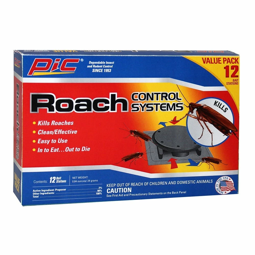 Budget π₯° Pic Value Roach Control System 12 Pack - RCS - Baits & Traps π 1 Budget π₯° Pic Value Roach Control System 12 Pack - RCS - Baits & Traps π