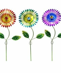 Cheap ❤️ Alpine Bright Metal Flower Stake - LJJ1244ABB - Garden Accessories 🥰