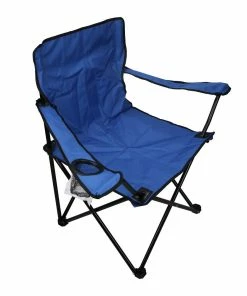 Flash Sale 🔥 Rural King RK Logo Blue Folding Chair 87-851-0204 - Patio Furnishings ⭐