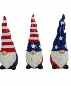 Cheap 👏 Alpine Patriotic American Gnome Statue - KGD464ABB - Garden Accessories 🔥