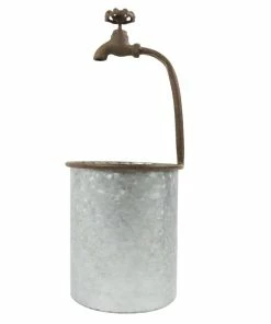 Outlet 🎉 Alpine Faucet Flower Pot - JUM266 - Decorative Planters ✔️