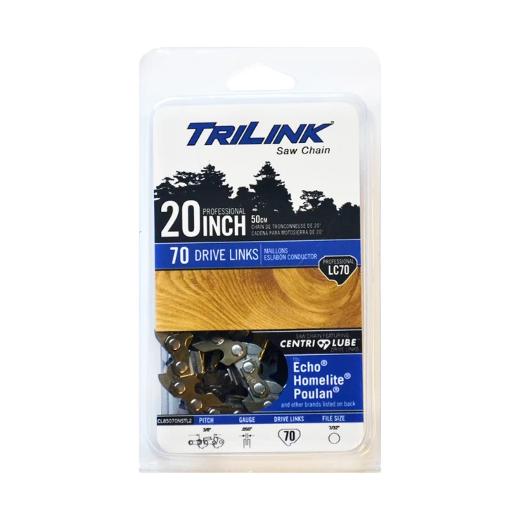 Brand new π TriLink Saw Chain 20 inch Chain w/ 70 Drive Links CL85070TL2 - Chainsaw Parts & Accessories β 2 Brand new π TriLink Saw Chain 20 inch Chain w/ 70 Drive Links CL85070TL2 - Chainsaw Parts & Accessories β - Image 2
