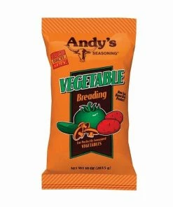 Promo π Andy's Seasoning Andys Vegetable Breading, 10oz - 40081 - Flavorers & Seasonings π