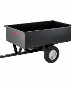 Cheap ✔️ Precision Steel Trailing Dump Cart 17 Cubic Foot - LC1700B - Carts & Wheelbarrows ⌛