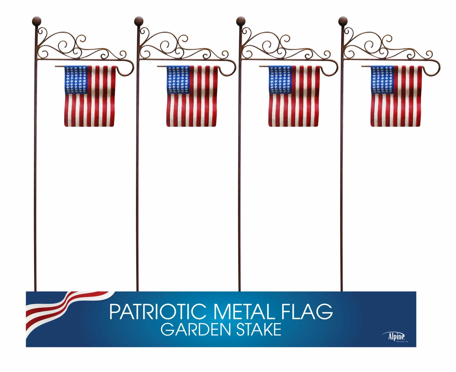 Budget β¨ Alpine American Flag Metal Garden Stake NCY152 - Garden Accessories π― 1 Budget β¨ Alpine American Flag Metal Garden Stake NCY152 - Garden Accessories π―