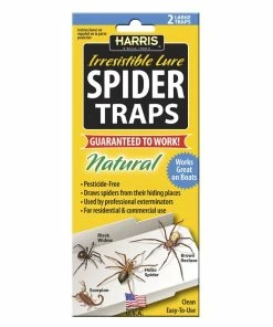 Flash Sale 👍 PF Harris Spider Traps with Lures, 2 Pack - STRP - Bug Candles & Zappers ⌛