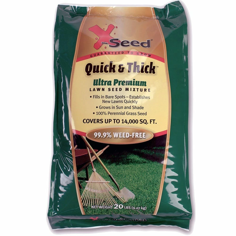 Wholesale π X-Seed Quick & Thick Ultra-Premium Lawn Seed - 440AS0083UC-20 - Fertilizers & Plant Food β 1 Wholesale π X-Seed Quick & Thick Ultra-Premium Lawn Seed - 440AS0083UC-20 - Fertilizers & Plant Food β