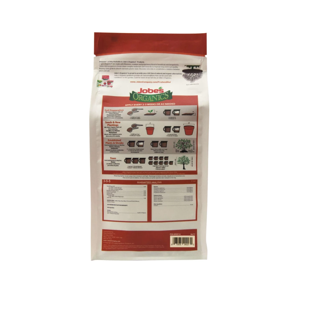 New β Jobes Jobe Organics Fruit & Nut Granular Fertilizer 4 LB 09227 - Fertilizers & Plant Food 𧨠2 New β Jobes Jobe Organics Fruit & Nut Granular Fertilizer 4 LB 09227 - Fertilizers & Plant Food 𧨠- Image 2