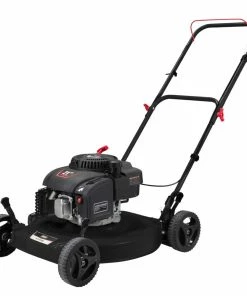 New 🛒 Pulsar 21" 200CC Gas-Powered Push Mower with 5-Position Height Adjustment - PTG1221DB - Push Lawn Mowers ⌛