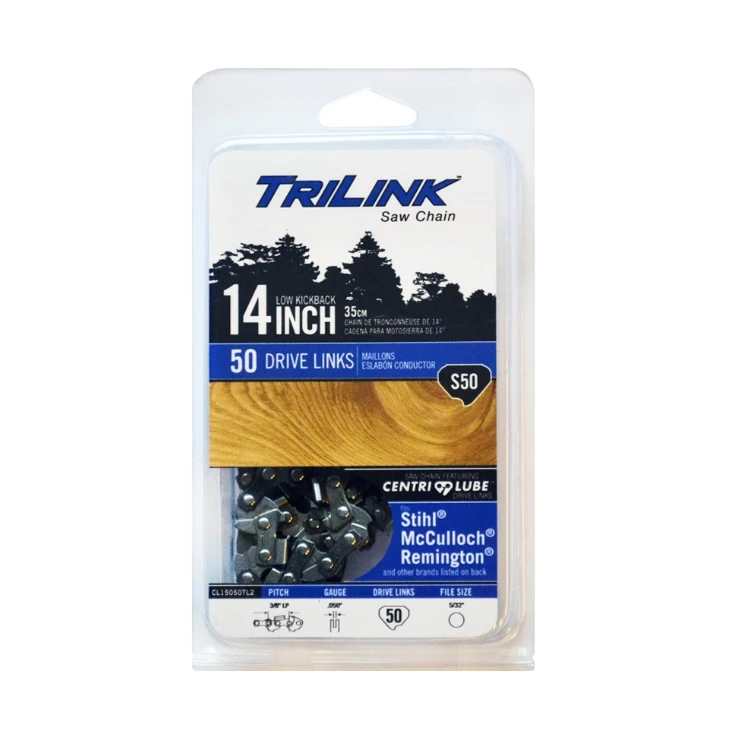 Best deal π₯ TriLink Saw Chain 14 inch Chain w/ 50 Drive Links CL15050TL2 - Chainsaw Parts & Accessories 𧨠2 Best deal π₯ TriLink Saw Chain 14 inch Chain w/ 50 Drive Links CL15050TL2 - Chainsaw Parts & Accessories 𧨠- Image 2