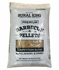 New 🔔 Rural King Premium Competition Blend BBQ Pellets, 40 lb. Bag - FR02 - Grill Pellets 🎉