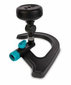 Best Pirce 🔥 Gilmour Pivoting Multi-pattern Sprinkler Hook with On/Off Switch Onyx - 813483-1001 - Ponds, Watering & Irrigation ⭐