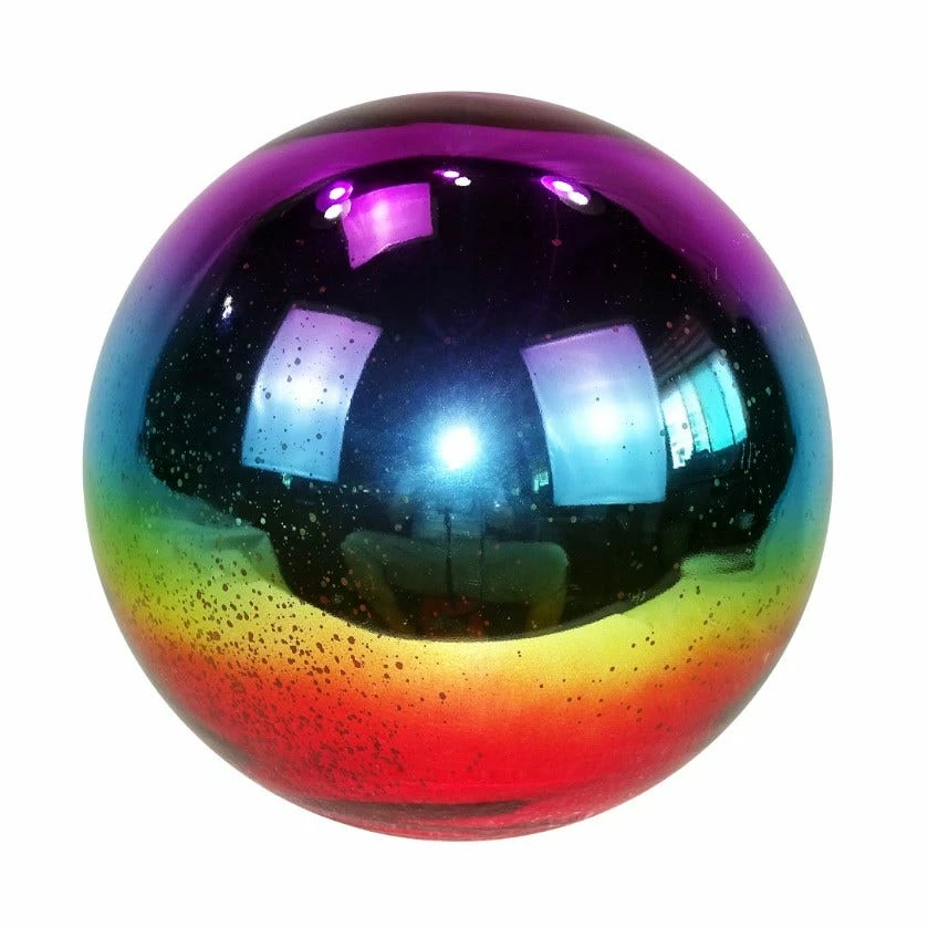 Best deal π₯ Alpine 10" Mosaic Gradient Rainbow Glass Gazing Globe - HMD128 - Garden Accessories π 1 Best deal π₯ Alpine 10" Mosaic Gradient Rainbow Glass Gazing Globe - HMD128 - Garden Accessories π