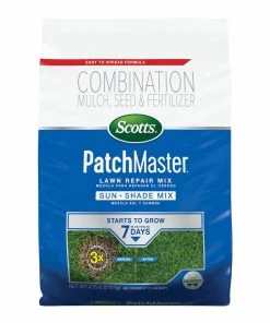 Best deal ✔️ Scotts PatchMaster Sun & Shade Lawn Repair Mix, 4.75 lbs. - 14905 - Grass Seed 🎉