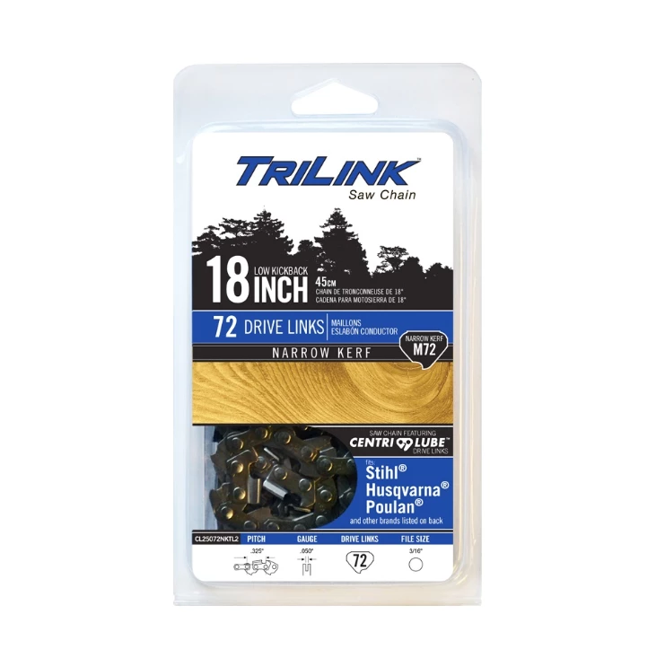 Cheap βοΈ TriLink Saw Chain 18 inch Chain w/ 72 Drive Links CL25072NKTL2 - Chainsaw Parts & Accessories π 1 Cheap βοΈ TriLink Saw Chain 18 inch Chain w/ 72 Drive Links CL25072NKTL2 - Chainsaw Parts & Accessories π