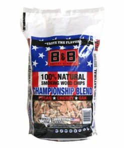 Flash Sale π B&B Charcoal Champion Blend Smoking Wood Chips, 180 Cu. In. - C00199-T - Flavorers & Seasonings π