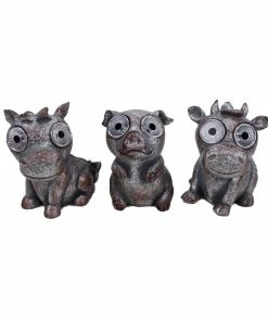 Flash Sale 🧨 Alpine Solar Light Up Farm Animal Décor - SLL2212ABB - Lighting, Torches & Firepits 😍