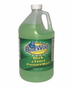 Promo 🎁 Blue Wolf Deck & Fence Pressure Wash 1 Gallon Bottle BW-DFG - Parts & Accessories 😀