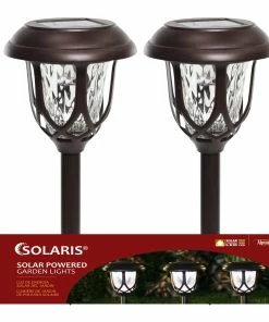 Brand new 🧨 Assorted Alpine Solar Bronzed Pathway Stake SLA416BB - Garden Accessories ⭐
