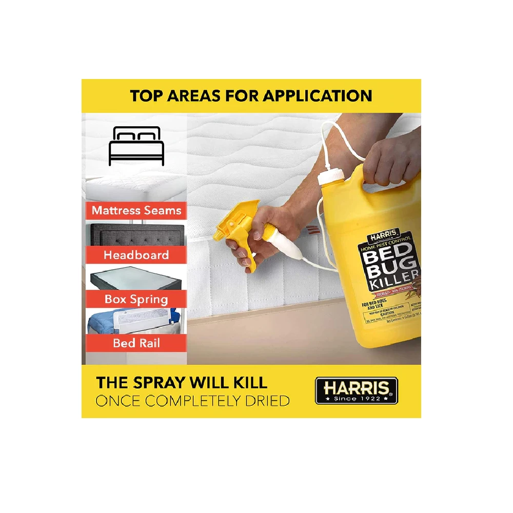 Outlet β€οΈ PF Harris Bed Bug Killer, 128oz - HBB-128 - Bug Candles & Zappers π 4 Outlet β€οΈ PF Harris Bed Bug Killer, 128oz - HBB-128 - Bug Candles & Zappers π - Image 4