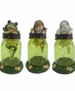 Brand new 👍 Alpine Backyard Animal LED Light Jar - LCE218ABB - Garden Accessories 🤩