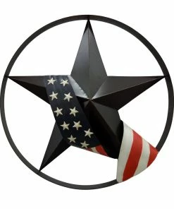 Top 10 😀 Backyard Expressions Patriotic Wall Star Flag 31" - 906785 - Patio Accessories ✔️
