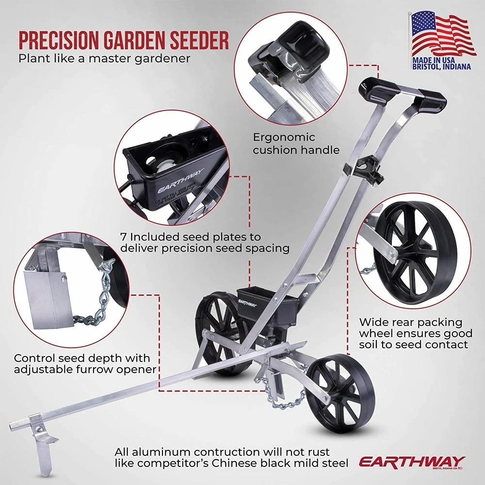 Outlet π Earthway Precision Garden Seeder with 7 Interchangeable Seed Plates - 1001-B - Parts & Accessories π 10 Outlet π Earthway Precision Garden Seeder with 7 Interchangeable Seed Plates - 1001-B - Parts & Accessories π - Image 10