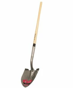 New 🎁 Truper TruPro Round Point Shovel Long Handle 48" - 31207 - Rakes, Shovels & Sweepers 🔥