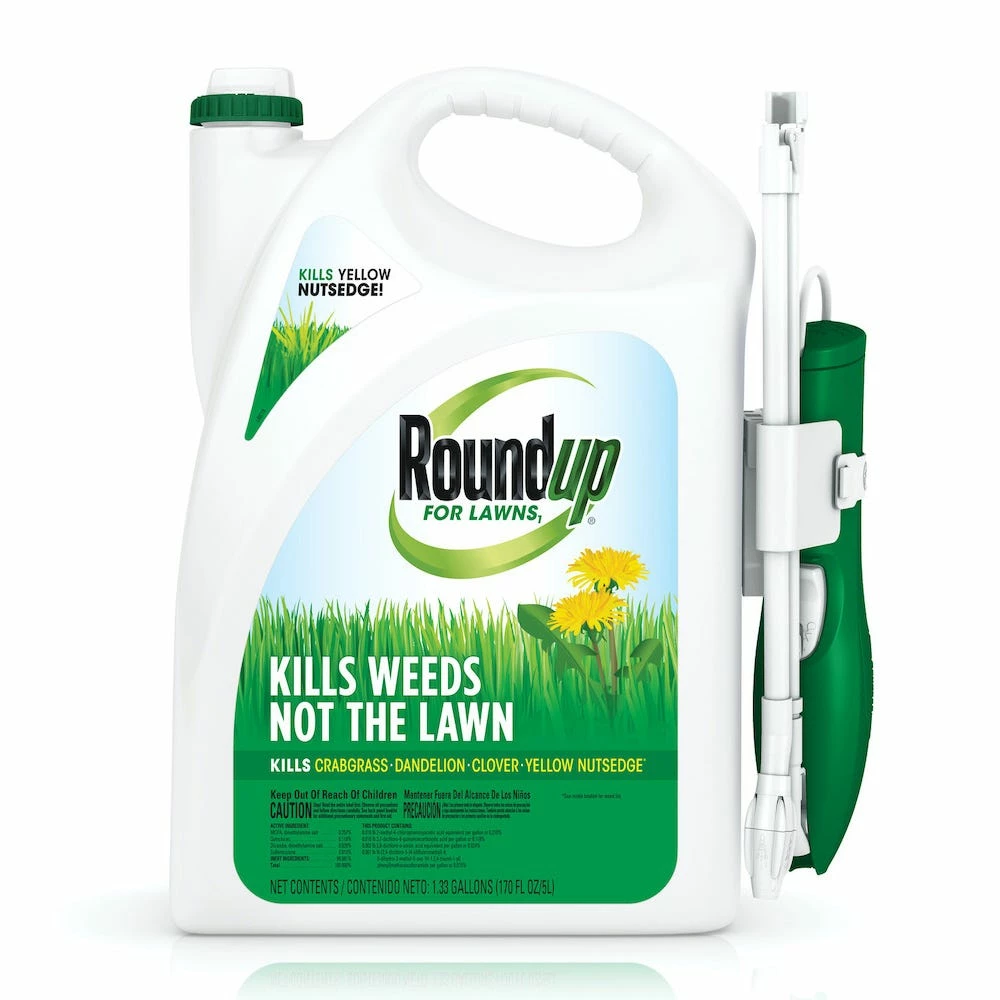 Best Sale π Roundup For Lawns 1 (Northern) with Extended Wand, 1.33 Gallon - 4385010 - Herbicides π 1 Best Sale π Roundup For Lawns 1 (Northern) with Extended Wand, 1.33 Gallon - 4385010 - Herbicides π