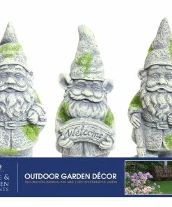 Best reviews of 😍 Alpine Assorted 8 inch Moss Rock Gnomes Statuary KGD104ABB - Solar 🎉