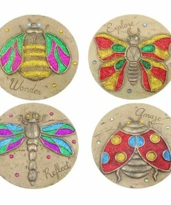 Flash Sale 💯 Alpine 10" Colorful Insect Stepping Stone - KGD280ABB - Garden Accessories 🌟