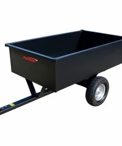 Deals ✔️ Precision Dump Cart 15 Cubic Foot - LC1500B Black - Carts & Wheelbarrows 👍