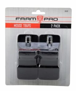 Brand new ๐ Farm Pro Plastic Mouse Traps, 2 Pack - 85013 - Baits & Traps ๐ฅ