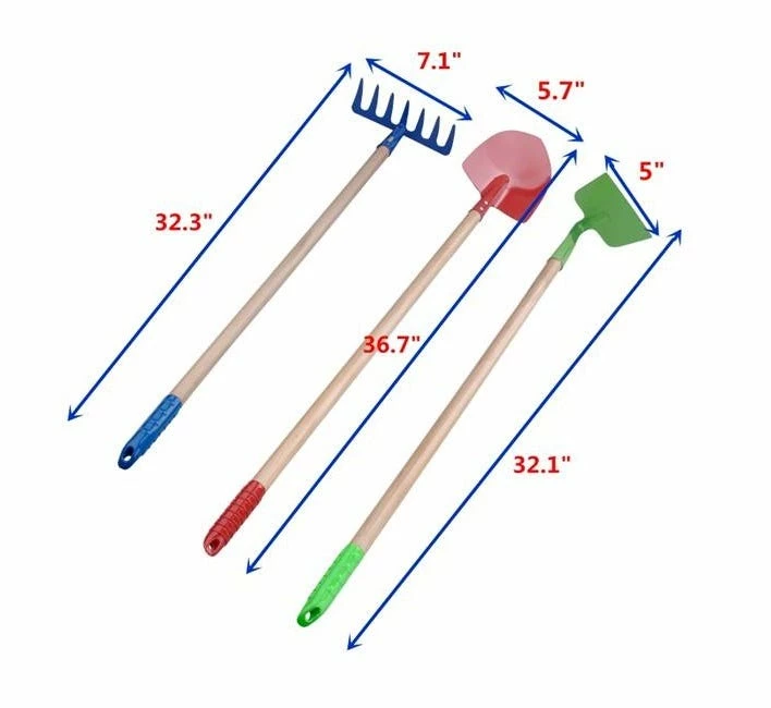 Top 10 π Various Brands Assorted Kids Garden Tool KGTSVL-HOE-RAK - Rakes, Shovels & Sweepers π 4 Top 10 π Various Brands Assorted Kids Garden Tool KGTSVL-HOE-RAK - Rakes, Shovels & Sweepers π - Image 4