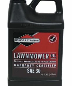 Best Sale 🔥 Briggs & Stratton SAE-30 4-Cycle Lawnmower Engine Oil, 48 oz. - 100028 - Lawn & Garden Tools 🛒