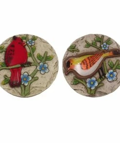 Discount 🥰 Alpine Bird on a Branch Stepping Stones - WQA1450ABB - Garden Accessories 🎁